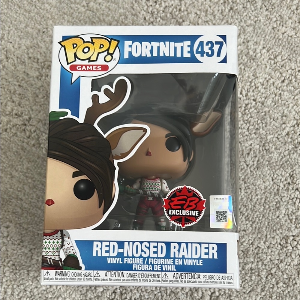 Funko Pop! Fortnite Red-Nosed Raider Exclusive Figure